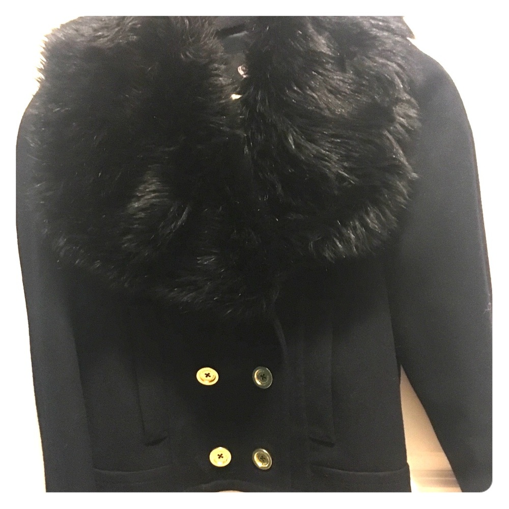 Juicy Couture Navy coat- wear only once